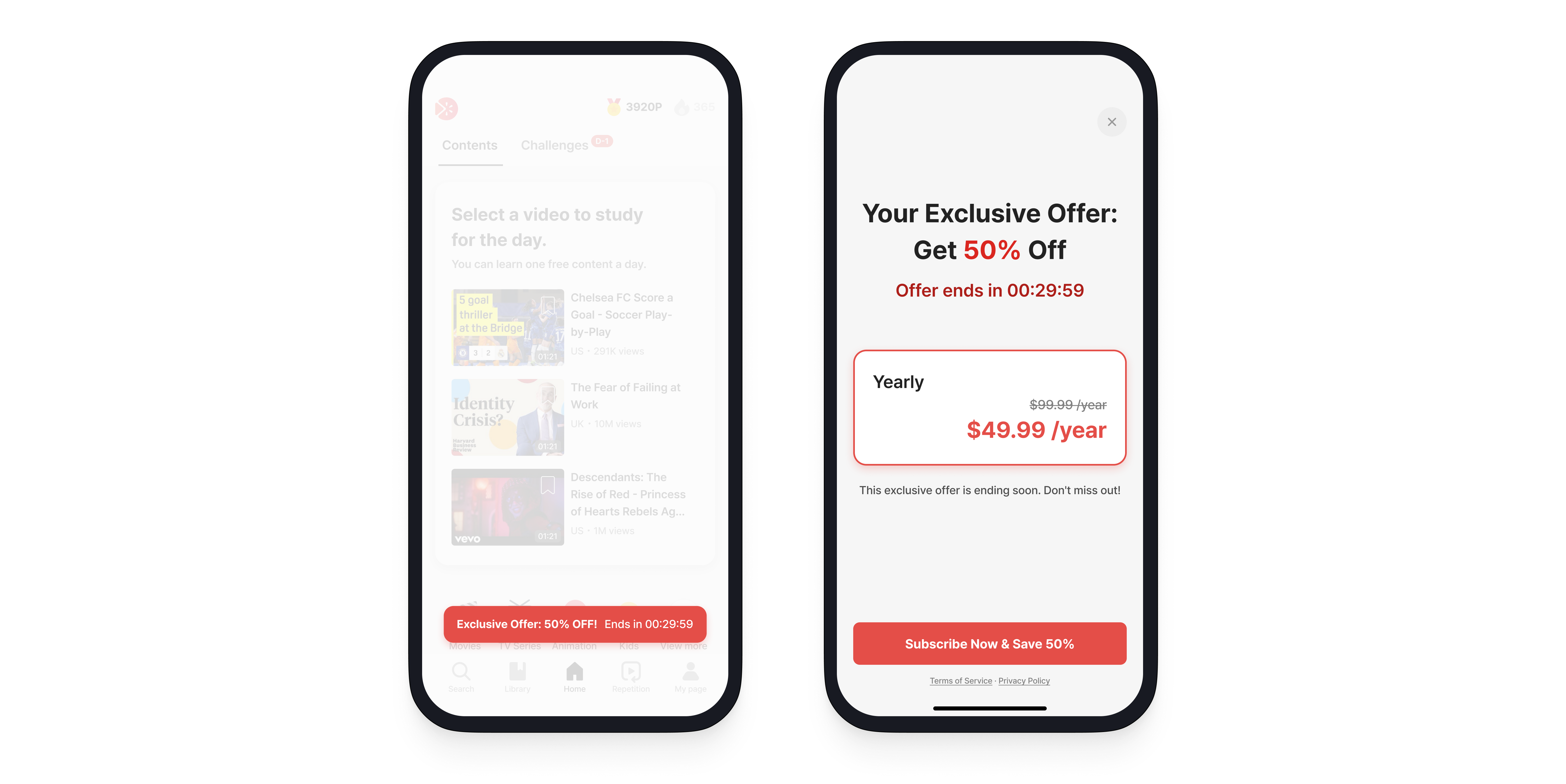 Text Focused Template