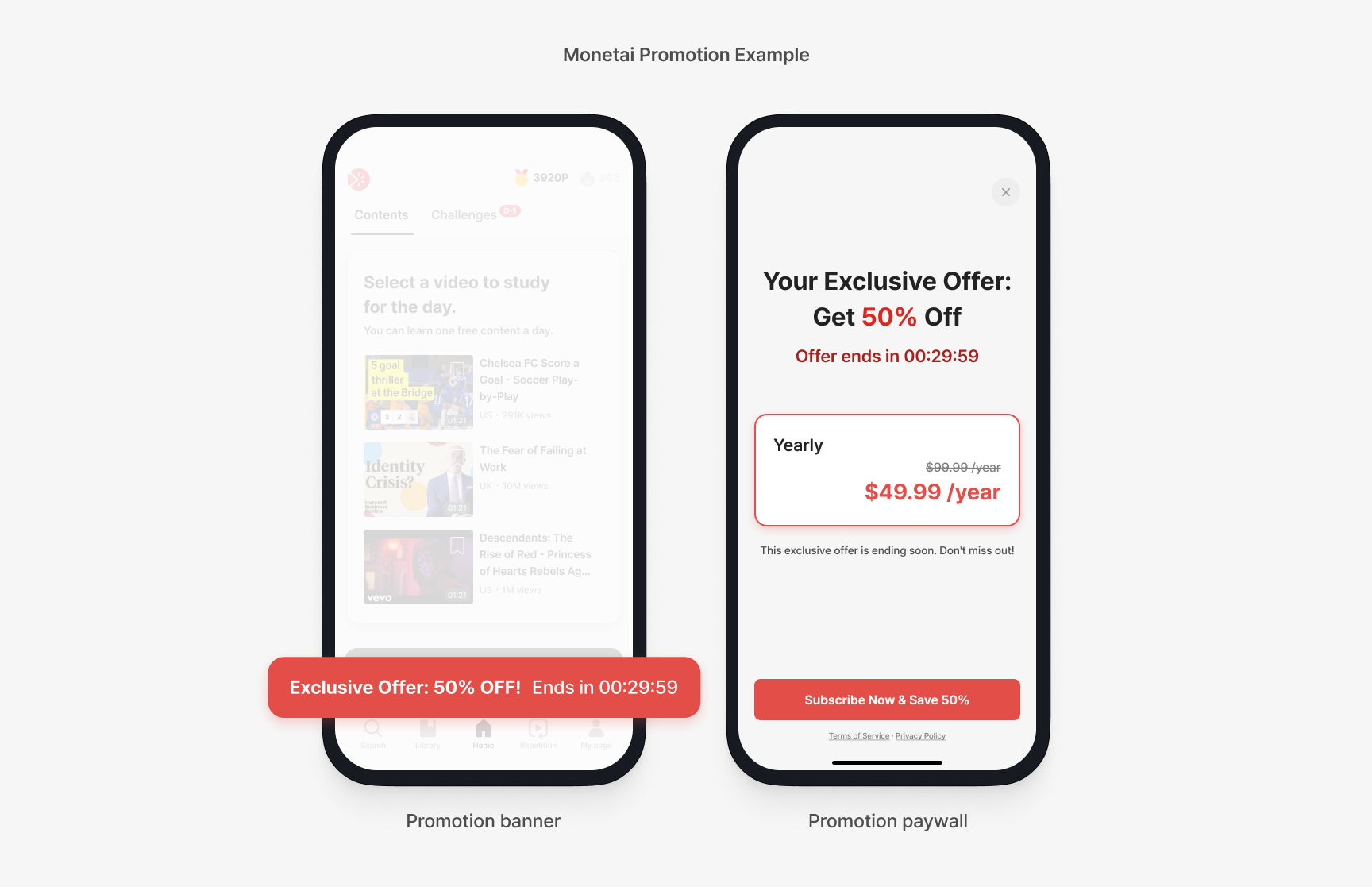 Monetai Promotion Example